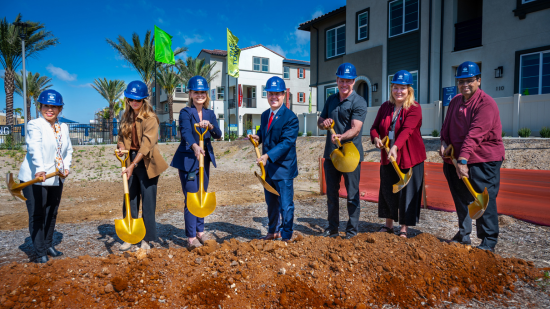 Image of the groundbreaking at Citrus Bay