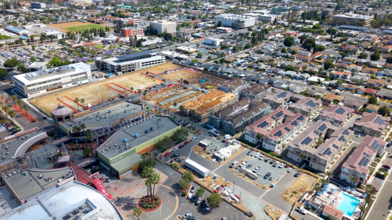 New homes under construction at Citrus Bay in Chula Vista 