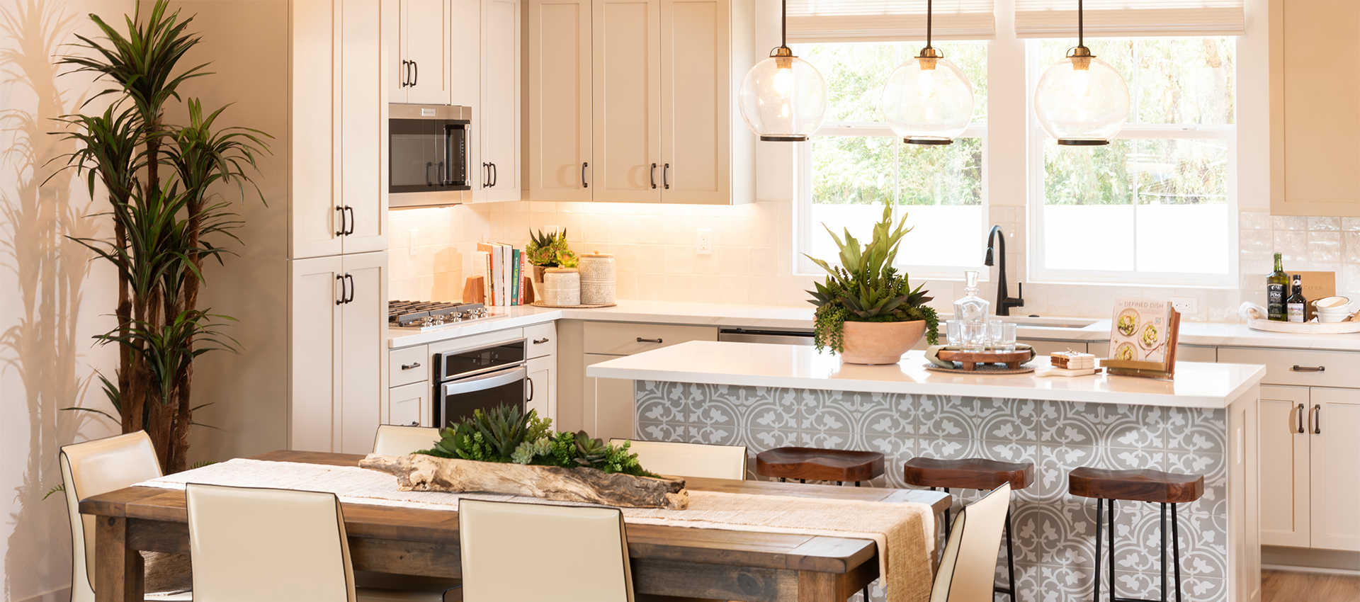 Plan 4 Model Home Kitchen 