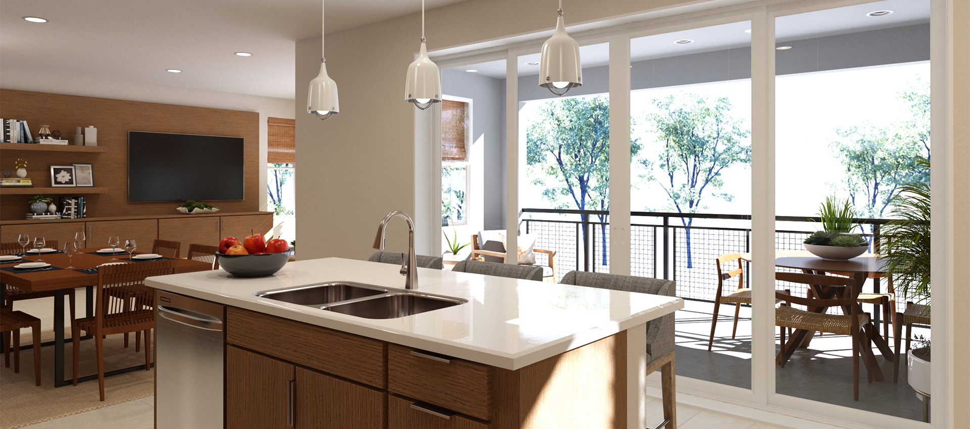 AERO at 3Roots Plan 3 Residence rendering image