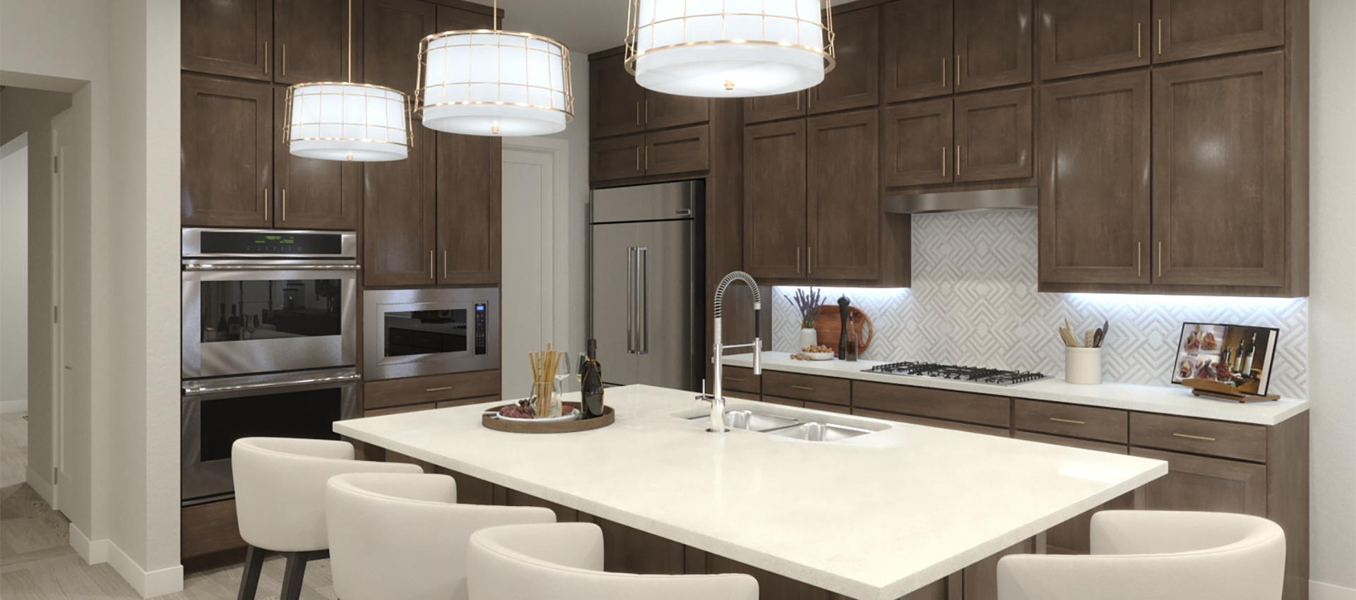 Plan 1 Kitchen Rendering