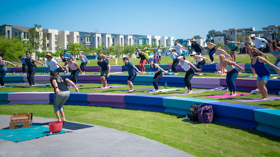 Yoga at 3Roots Wisdom Park