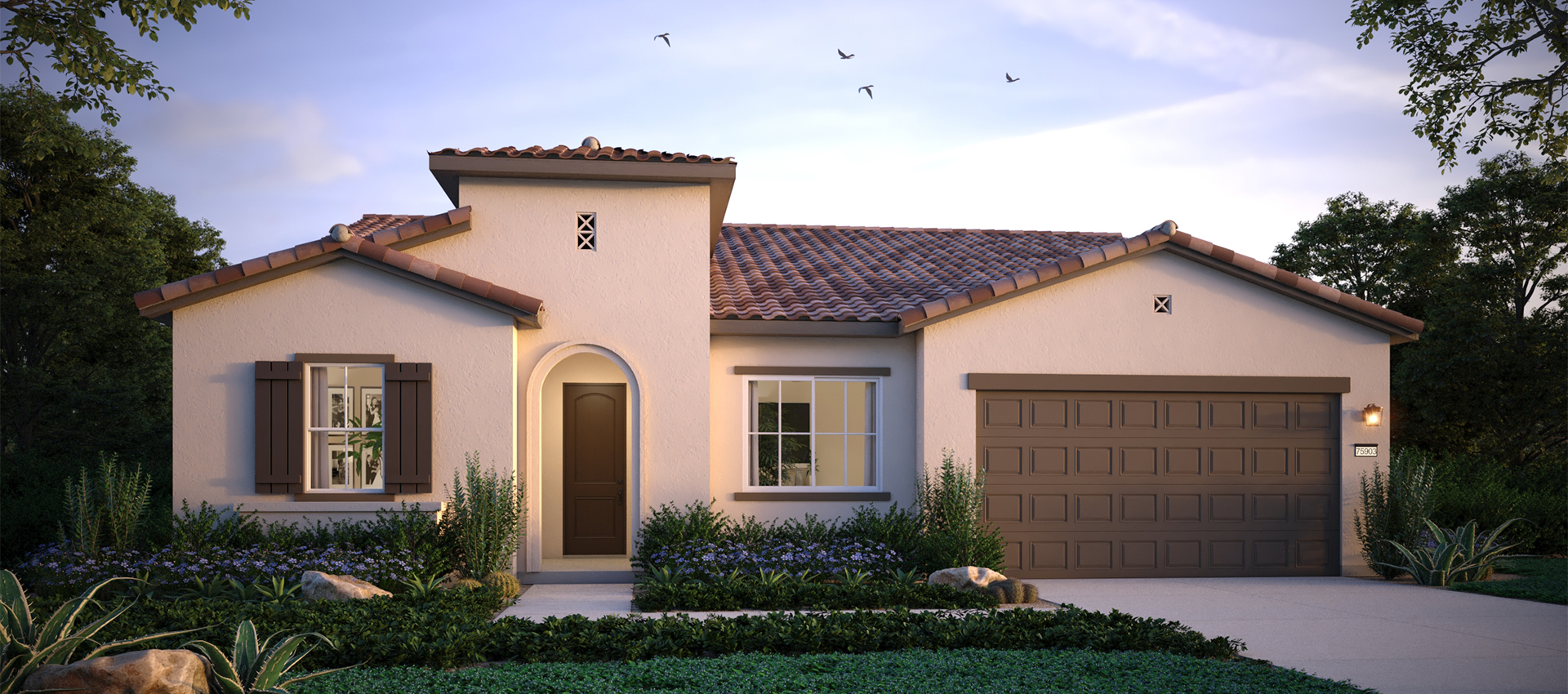 Plan 1 exterior rendering image