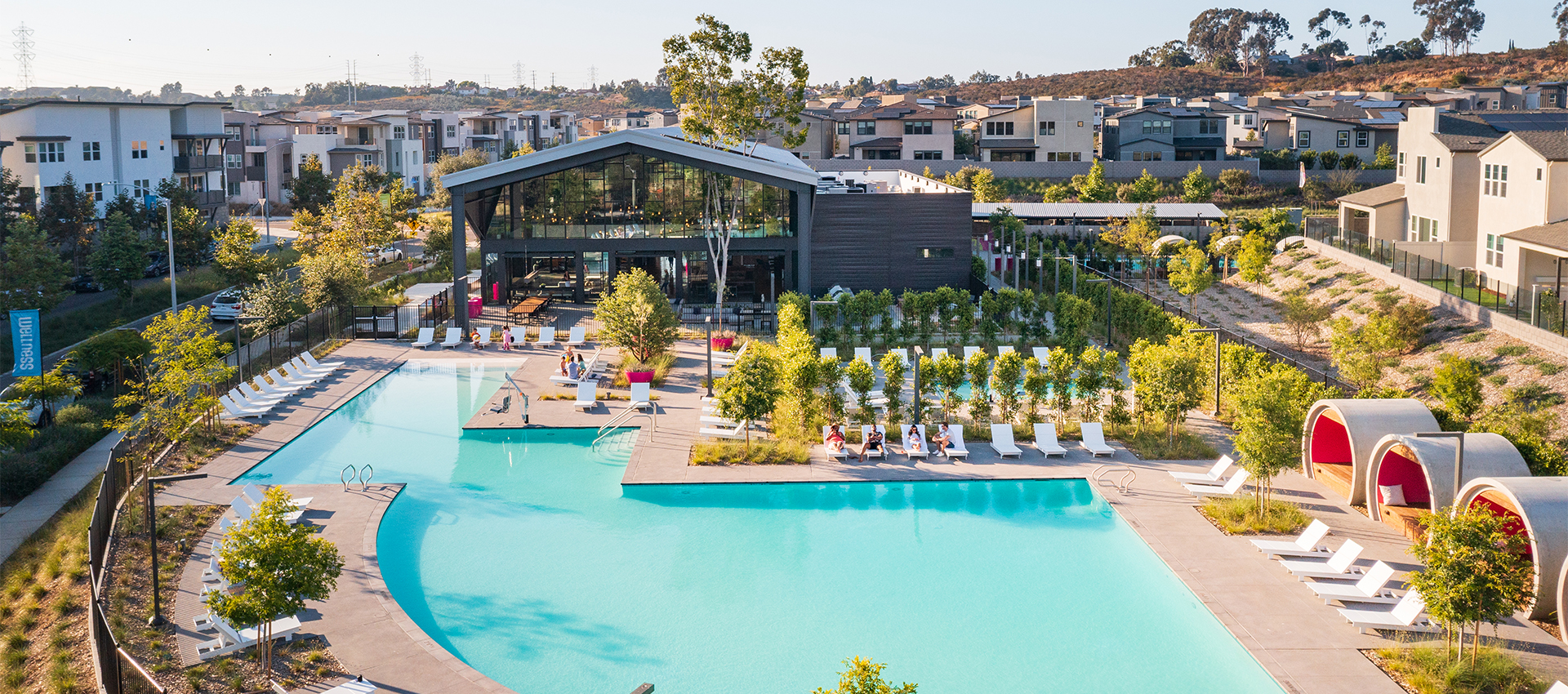 Resort-Style Pool at 3Roots in Sorrento Mesa