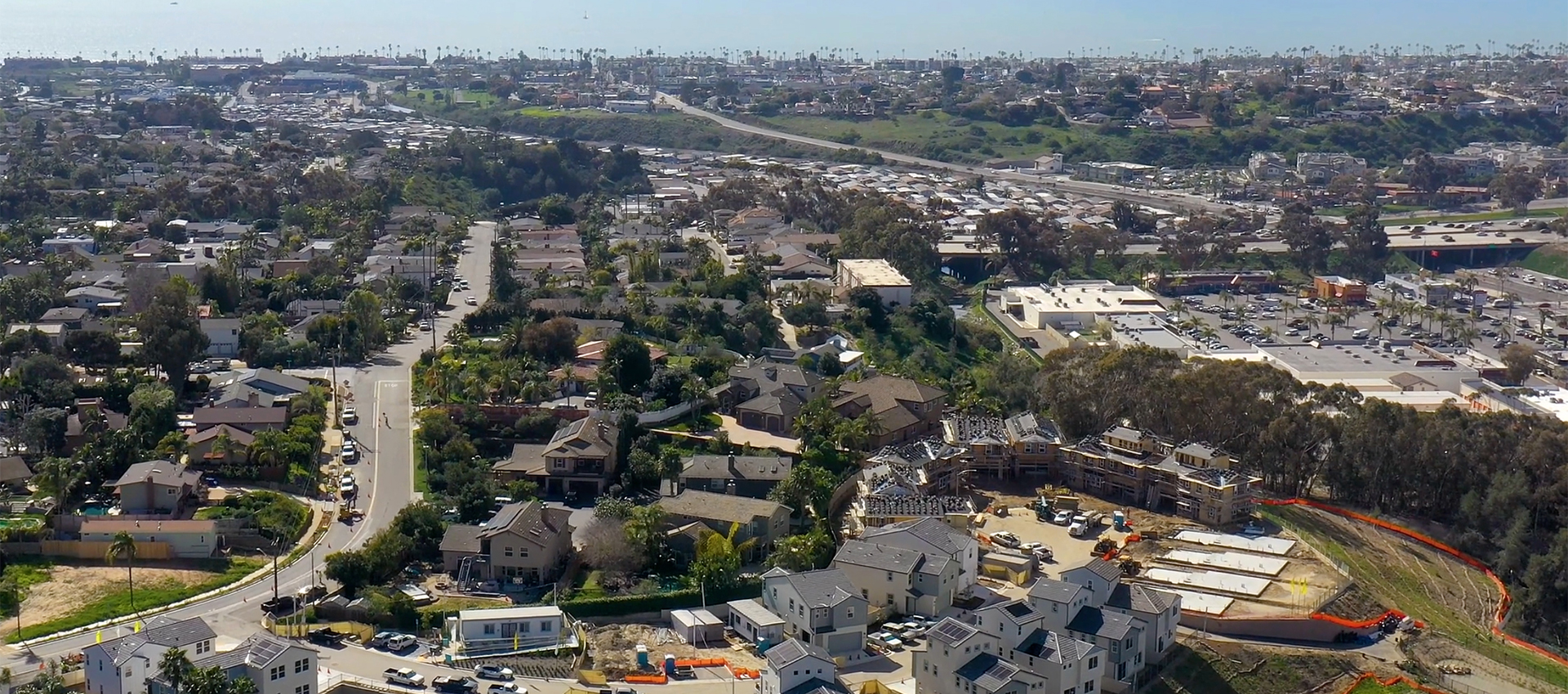 Drone image from 26Tides in Oceanside