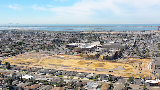 Drone image of Citrus Bay from February 2024