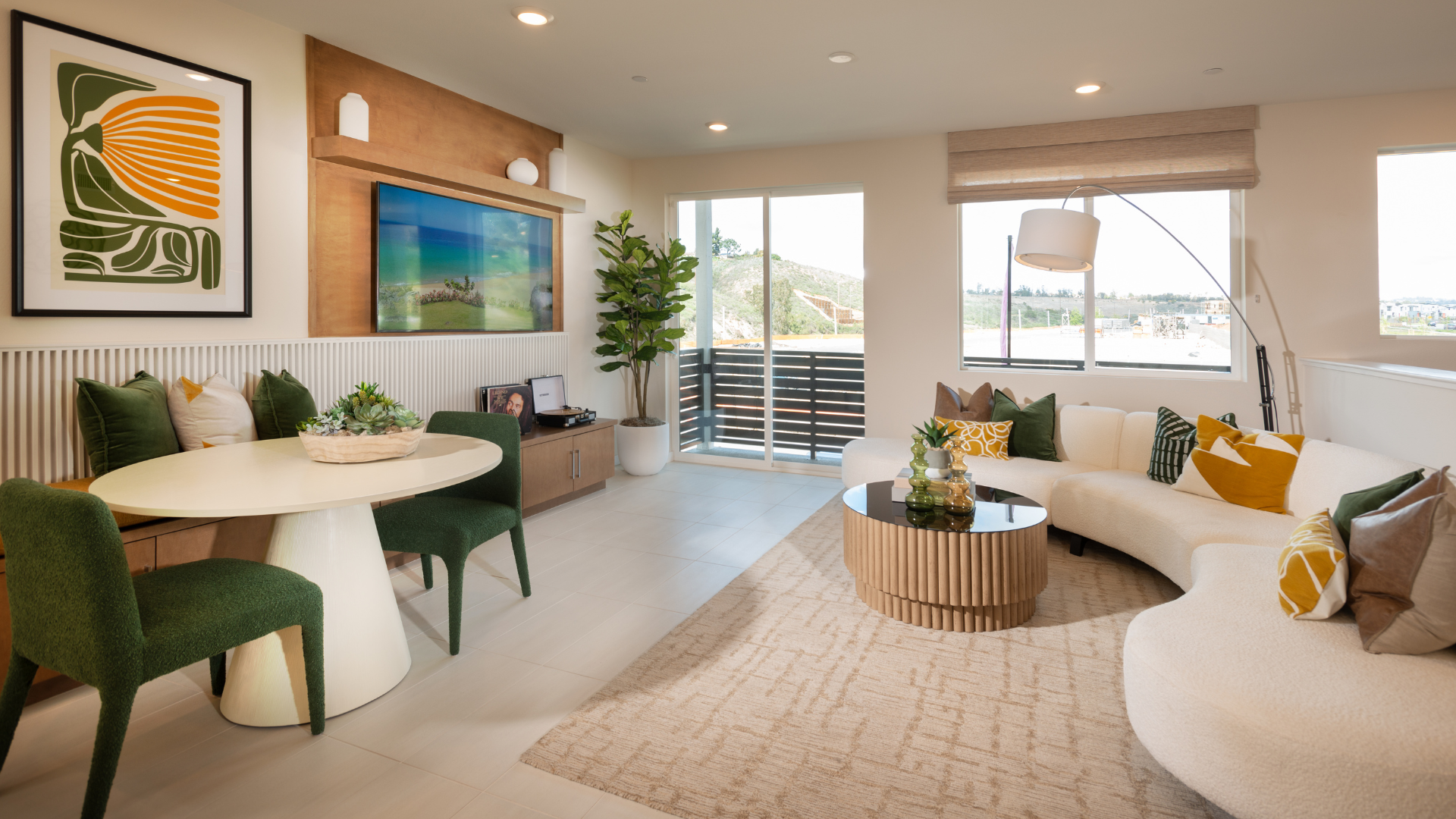 Image of the great room at DORSEY Plan 1