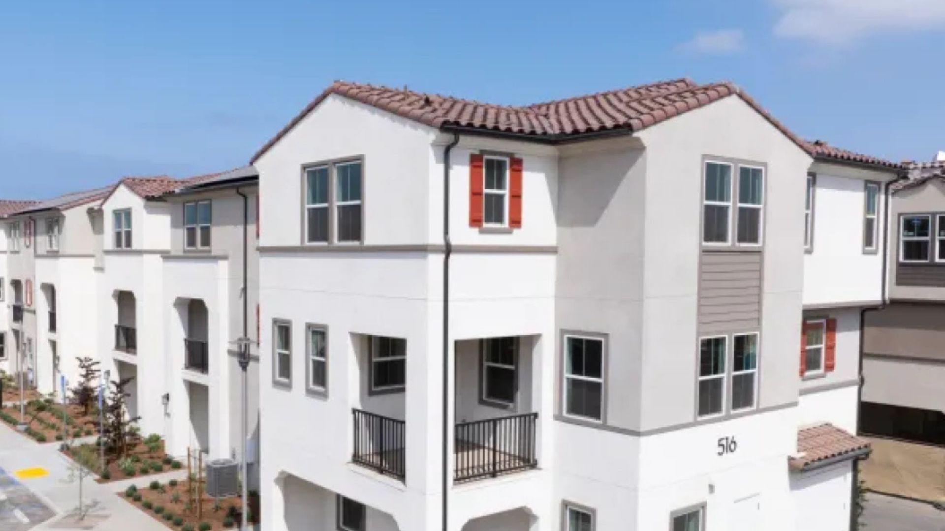 Exterior image of the community from the PR piece