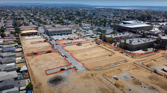 Construction update from July 2025