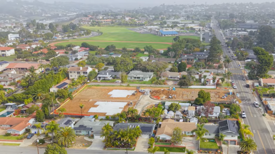 Image of the construction progress at 3 California St. by CW Signature 