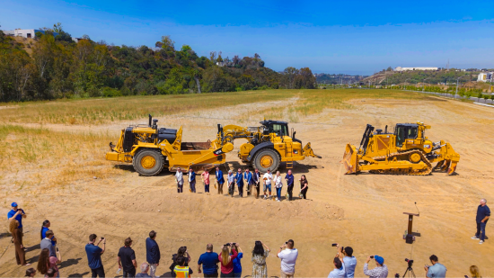 Ground has officially broken on Bruce Brown Memorial Park, a future 24-acre public park within the 3Roots community in Sorrento Mesa. It will feature sports fields, playgrounds, walking paths, and a dog park, providing a new gathering place designed for families and youth sports in San Diego.